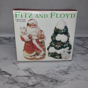Fitz & Floyd Florentine Salt Pepper Shakers